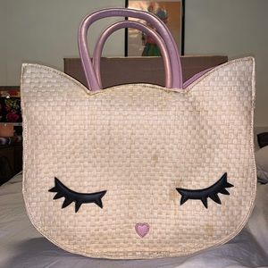 Betsey Johnson Kitty Cat tote